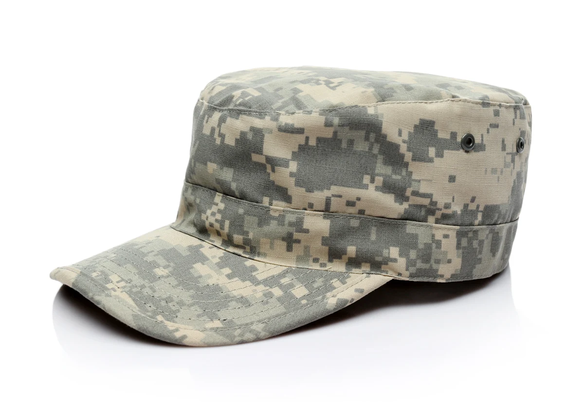 07 Открытый охотничья шляпа мужские кепки с полосками Casquette камуфляжная шляпа Военная армейская тактическая пиковая Спортивная походная шляпа - Цвет: 07