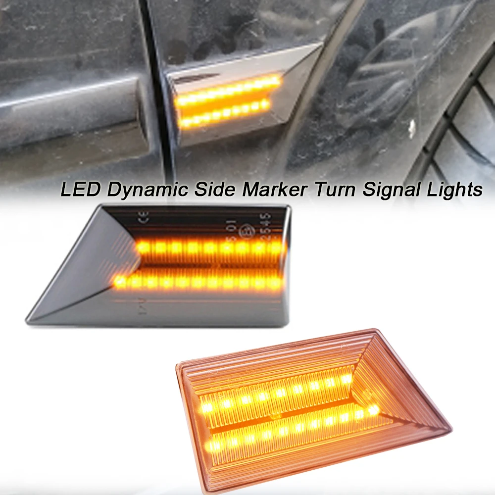 

Car Side Marker Sequential Blinker LED Turn Signal Lights For Opel Vectra C Signum 2003-2008