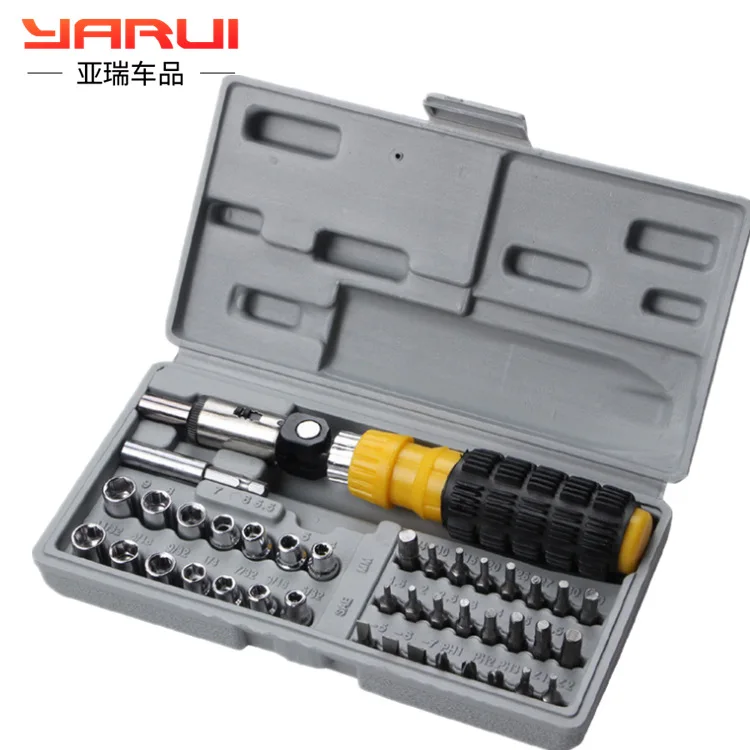 Набор гаечных ключей с храповым механизмом комплект инструментов для быстрого и