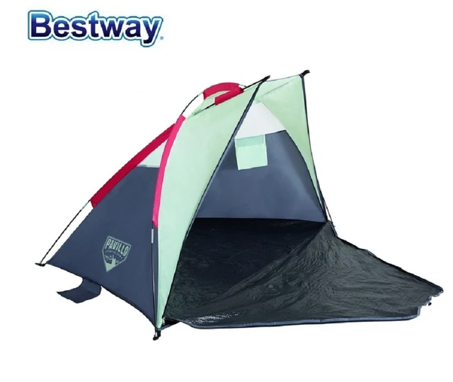 68001 Bestway 2x1x1m Ramble X2 Tent 79x39x39" Beach Tent for 2 People with  Floor,Pocket,Carry