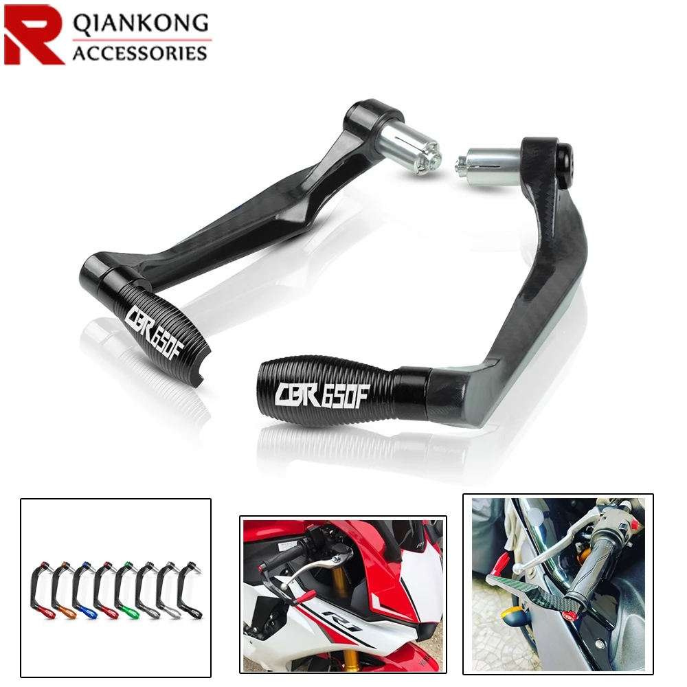 

Motorcycl accessories Universal 7/8"22mm Motorcycle Handlebar Brake Clutch Levers Protector Guard Lever Guard FOR HONDA CBR650R