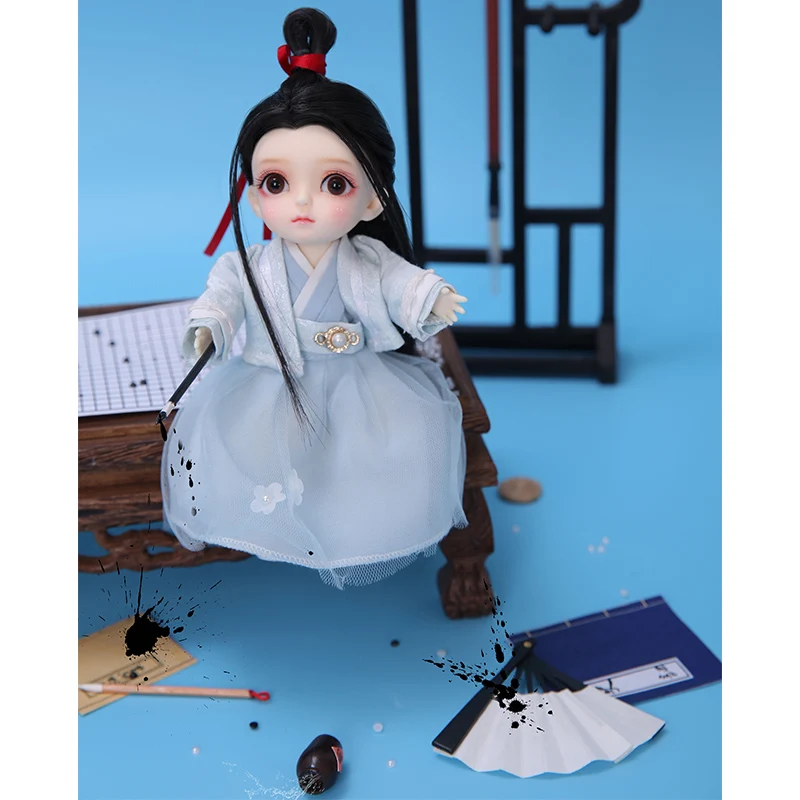 1/8 16cm Lati Happy BJD SD Resin Body Fullset Model Baby Boys