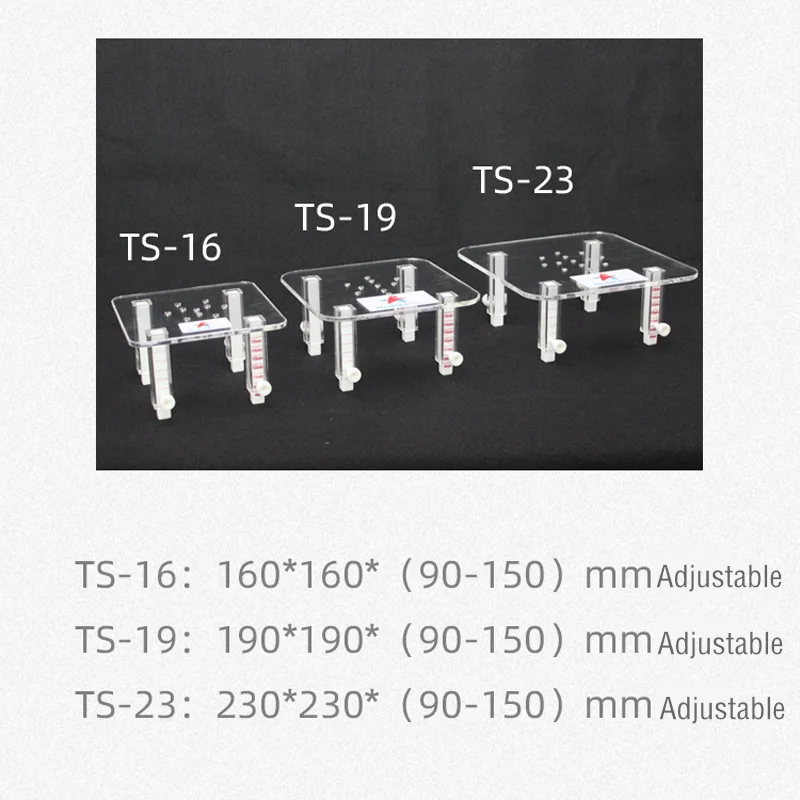 RED STARFISH Protein Skimmer Stand Acrylic Multi Function Stand Adjustable Saltwater Reef Aquarium Tank