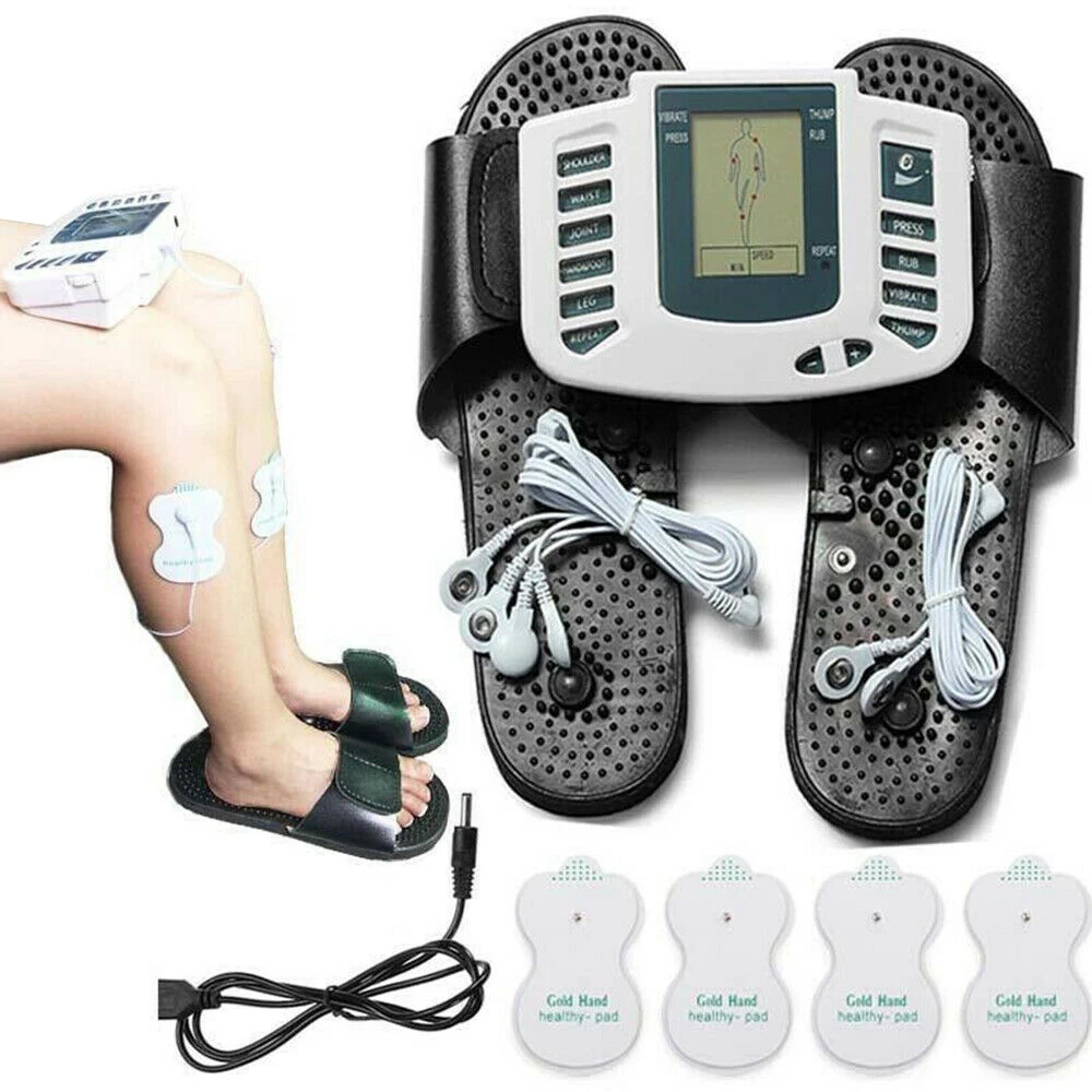 Тенс Массажер Цифровая терапия иглоукалывание колодки машина массаж обувь набор