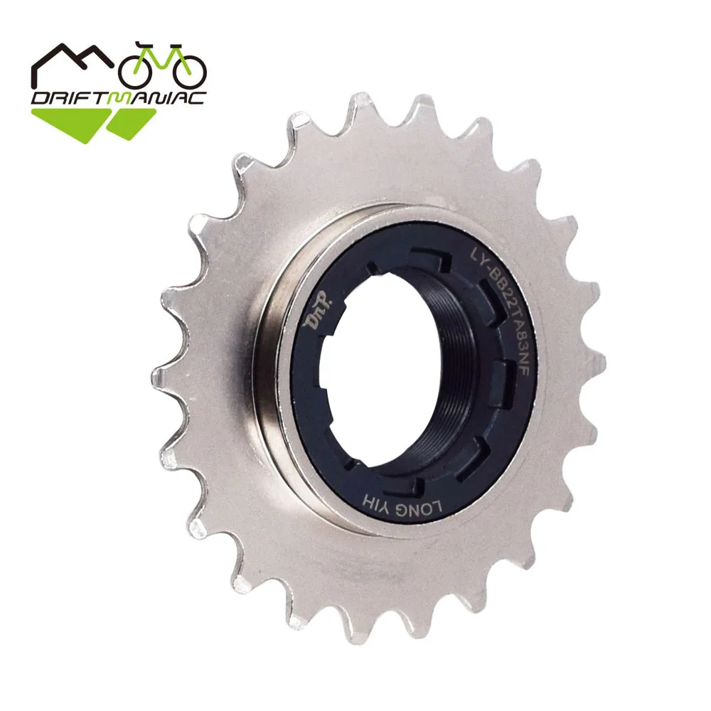 Drift MANIAC Bicycle Freewheel, Dentes 22T, Engrenagem dentada de velocidade única