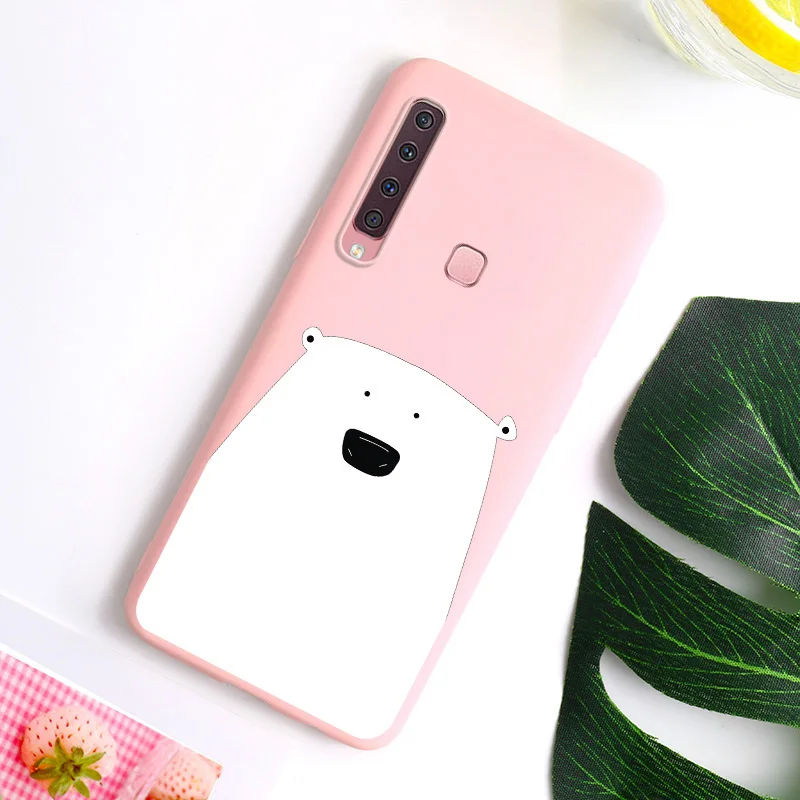 Silicone matte Case For samsung galaxy A5 A6 A7 A8 A9 plus 2018 TPU Matte Painted Cover A10 A30 A50 A60 |