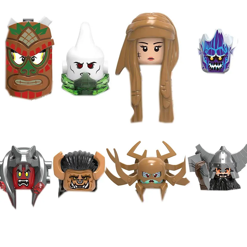 X0285 игровая серия фигурки героев Cannibal Blade Tomahawk Man Heads игрушки для детей подарки |
