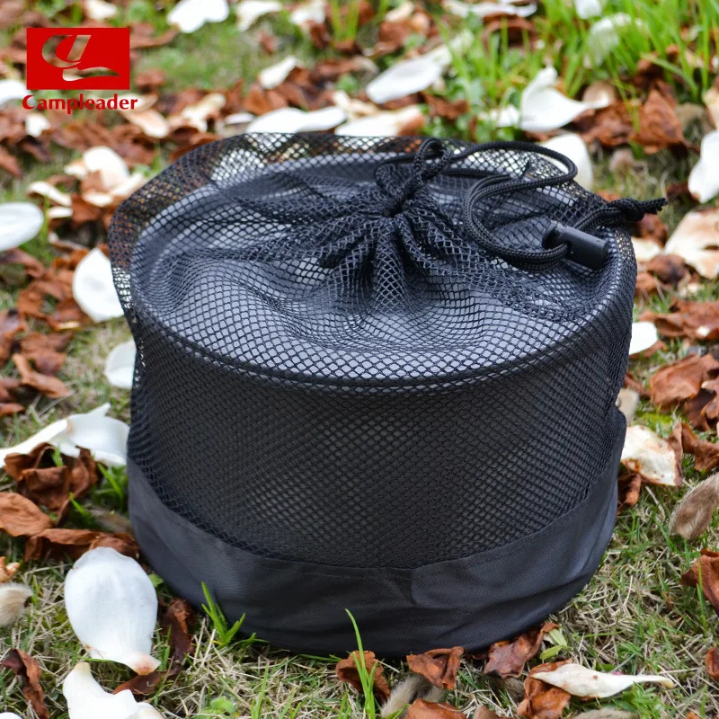 Outdoor camping cooker picnic folding pot 4-5 Person Picnic portable hot pot boiling water and cooking single pot