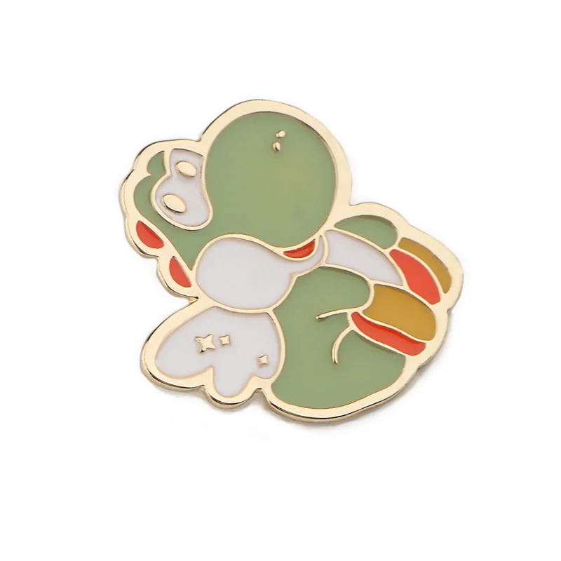 Kawaii динозавр животных броши сплав цинка шпильки insignia для рубашки кронштейн сумка Набор сделай сам DIY украшения E0769