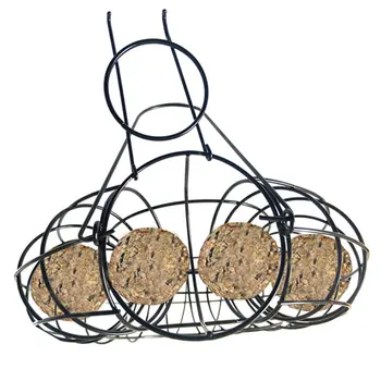 

Universal Bird Feeder Mesh Feeding Iron Wire Circle Squirrel Proof Outdoor Hanging Snack Dispenser Garden Pet Bird Supplies