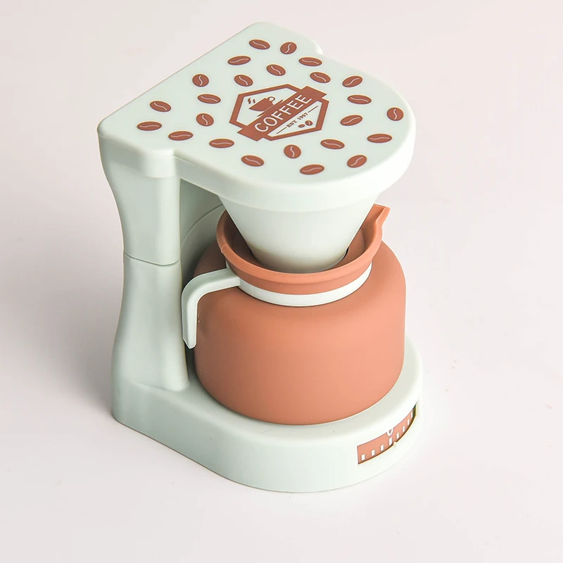 Coffee Machine Modeling Timer Creative Grinder Moka pot Shaped Mini Mechanical Timers-4
