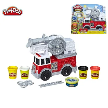 

Hasbro Play Doh Soft Clay Play Dough Color Mud Traffic Series Fire Truck Kids Plasticine Toys Home Play Pretend Games