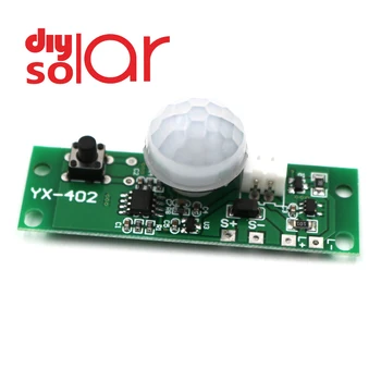 

18650 LI-ion 3.7V Battery DC Solar Panel Automatic Solar Charging Circuit Board Night Light Control Sensor Module
