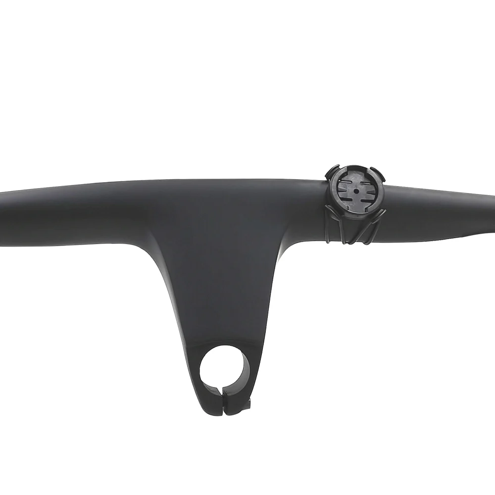 Bicycle Handlebar KOCEVLO T1000 Carbon fiber integrated MTB Riser-12&deg;degree 740mm Titanium screw mtb XC ENDURO