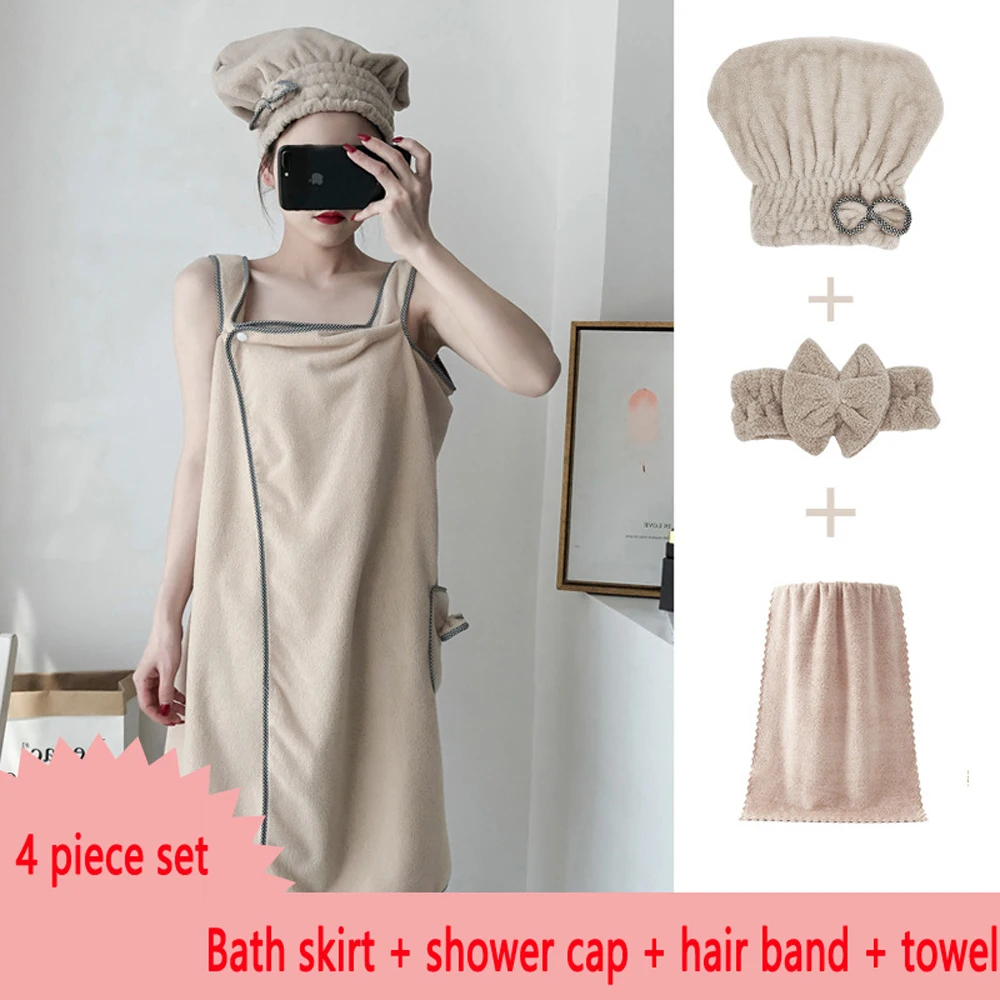 

Women Girls Wearable Towel Wrap Cozy Assorted Colors Pool Beach Spa Bathing Shower Bath Cover Up Wrap Around Towel