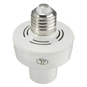 

AC 220V E27 Sound Voice Light Control Delay Switch LED Lamp Bulb Holder Adapter Socket Lighting