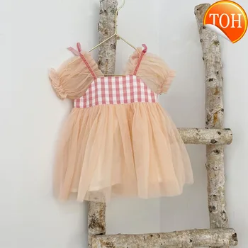 

Adorable Popcorn Inspired Girls Tutu Dress Red & White Tulle Children Birthdays Halloween Dress Up Costume Kids Flower Ball Gown