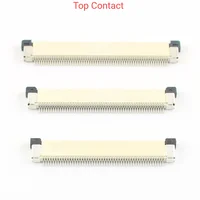 FPC FFC 0.5mm Pitch 50 54 60 Pin Drawer Flat Cable Connector Socket Top / Bottom Contacts 2