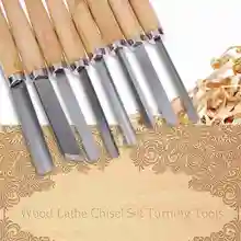 8 шт. Hss деревообрабатывающий станок долото высокоскоростное стальное долото для дерева резной нож профессиональный деревообрабатывающий Diy токарные инструменты