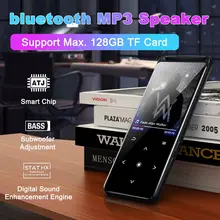 16 Гб bluetooth MP3-плеер наушники HiFi fm-радио мини USB MP3 Спорт MP 4 HiFi портативный музыкальный плеер Диктофон