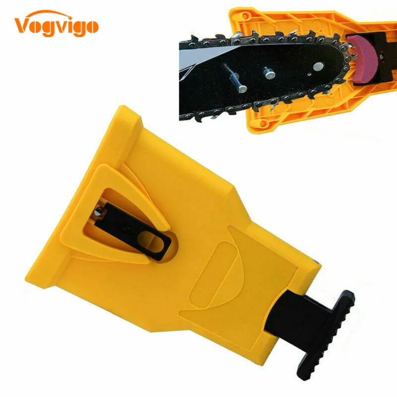 Chainsaw Teeth Sharpener Sharpens Portable Durable Easy File PowerSharp Bar-Mount Fast Grinding Chainsaw Chain Sharpener Tool