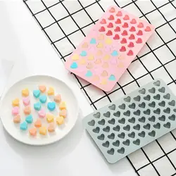 Форма сердечко инструменты для украшения торта силиконовая форма для шоколада форма для выпечки кубик льда поднос сахарное ремесло