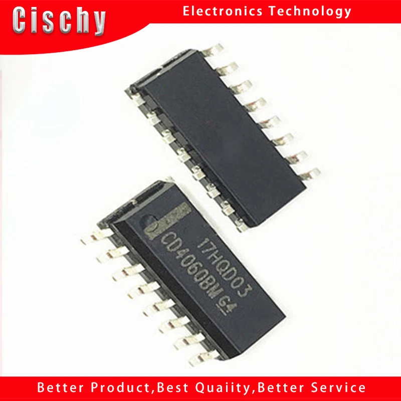 5 шт. CD4060BM SOP16 CD4060 SOP CD4060BM96 SMD и оригинальная ИС | Обустройство дома