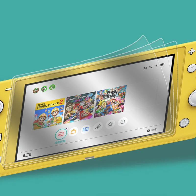 Сумка для хранения+ сумка для игровой кассеты+ Защитная пленка+ кабель для зарядки type-C+ Силиконовый колпачок+ ткань для пыли+ Пылезащитная карта для Switch Lite