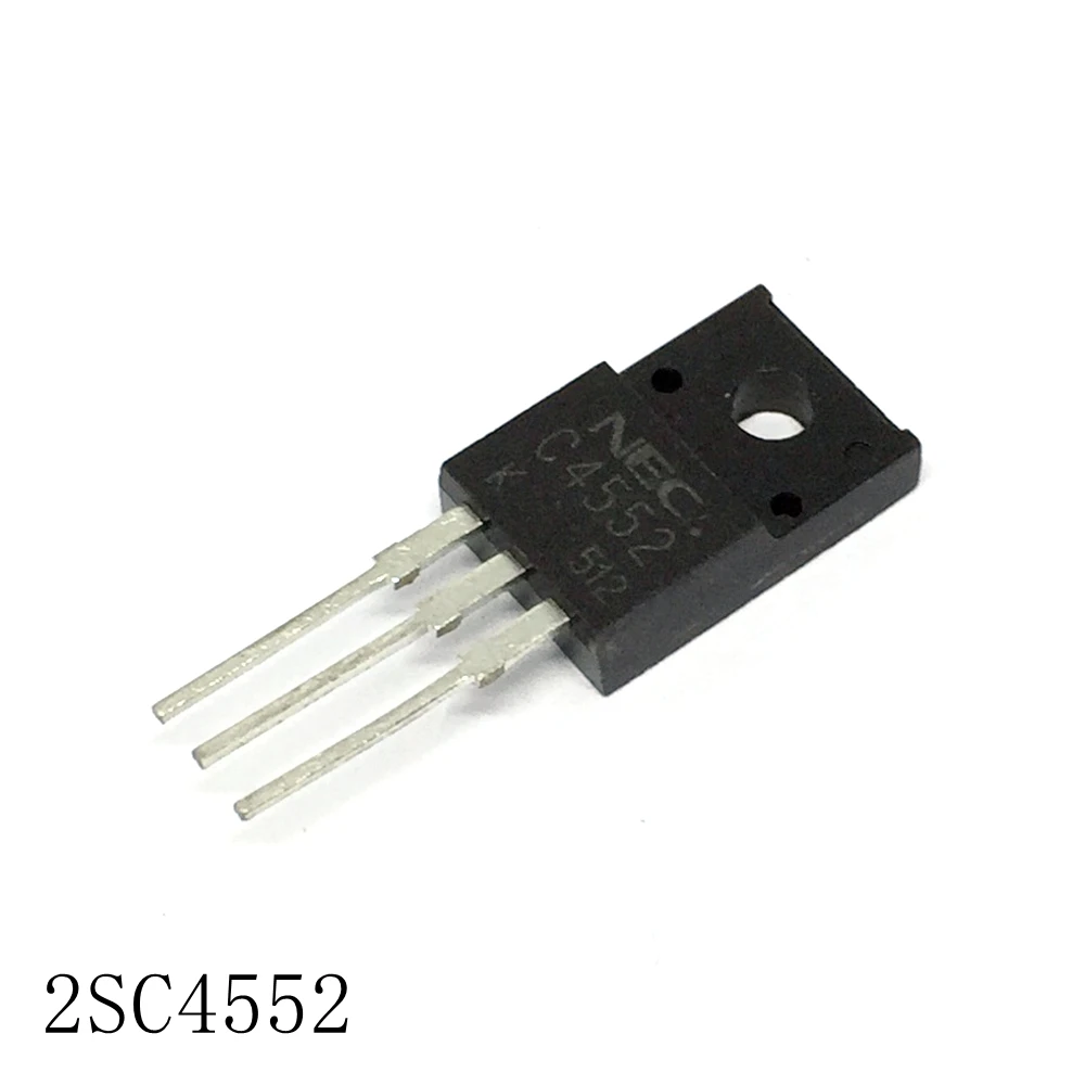 Транзистор с высокой скоростью переключения 2SC4552 TO-220F 15A/100V 10 шт./лот, в