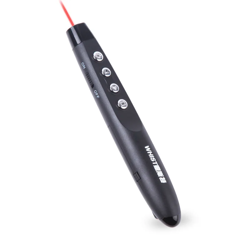 

Ht K6 Ppt Laser Pointer with Remote Control Multimedia Laser Projector Pen Electronic Demonstration Pointer Wireless Teaching Re