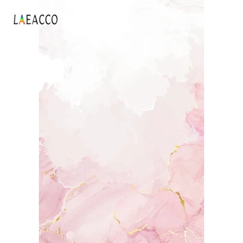 

Laeacco Pink Marble Texture Photographic Backdrops Portrait Baby Birthday Personalized Photography Backgrounds For Photo Studio