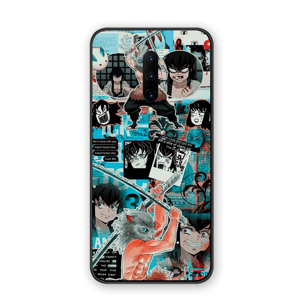 Японское аниме Kamado Nezuko Kimetsu no Yaiba Demon Slayer, Мягкий Силиконовый ТПУ чехол для телефона Oneplus 7 7pro 5 6 5T 6T 7T