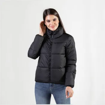 

Fashion Bubble Coat Solid Standard Collar Oversized Short Jacket Winter Autumn Female Puffer Jacket Parkas Mujer 2019