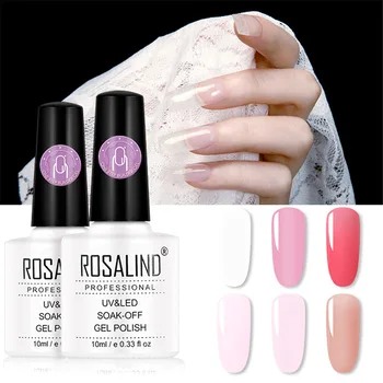 

10ml Nail Extension Gel 6 Color UV Builder Gel Acrylic Poly Gel Builder Gel for Nail Finger Extension Nail Gels Nail Art Varnish