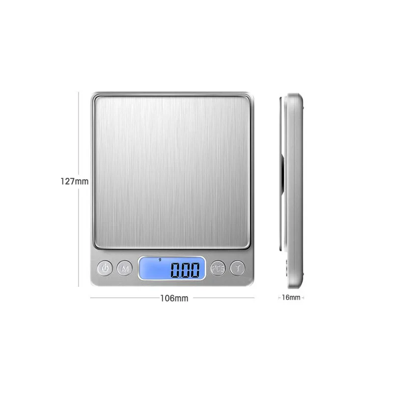 Цифровые весы мини электронные весы Кофе весы с таймер обратного отсчета бытовые весы, весы 1кг 2кг 3кг 5кг 0,1 г