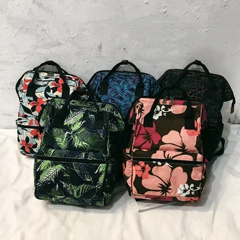 

Women College School Bags Flower Print Backpack Anti Theft travel Backbags Laptop bagpack Notebook rucksack Mochila Escolar 2020
