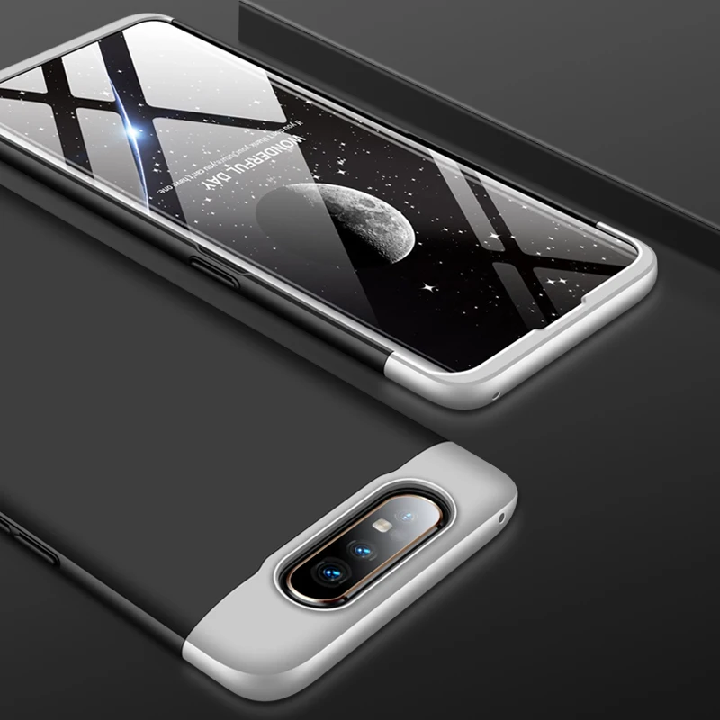 360 градусов для samsung Galaxy A90 A80 A70 A60 A50 A40 A30 A20 A10 M40 M30S M20 M10 чехол 3 в 1 жесткий защитный чехол матовый чехол