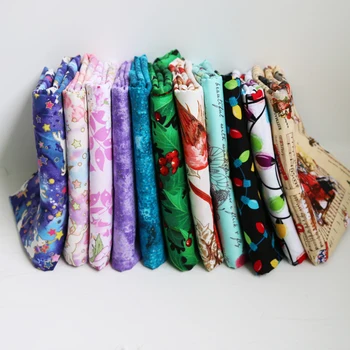 

Promotion Meter Craft Sewing Diy Fabric Natural Cotton Textile Material Bird Floral Zakka