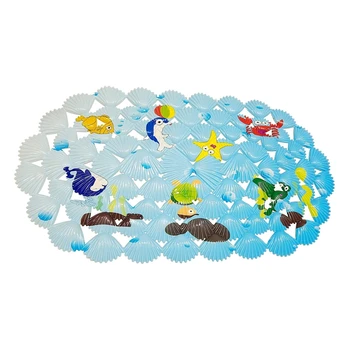 

Multi-use bath mat / PVC for bath mats Anti-slip mats for children and shower Coral Fish