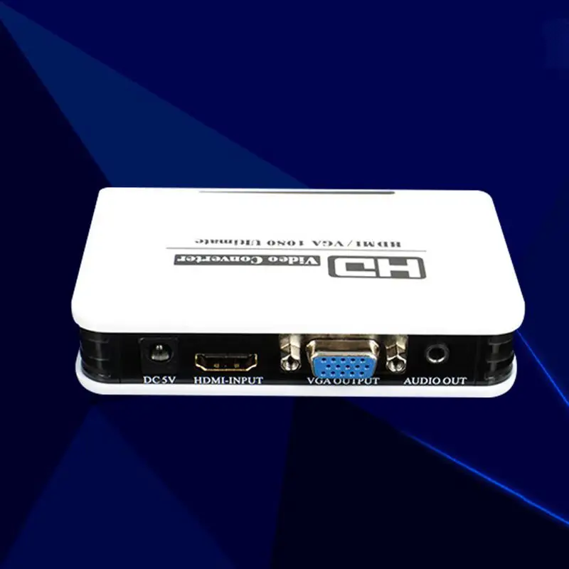FULL-HDMI к VGA конвертер HD XBOX360 PS3 PS4 к монитору адаптер HD