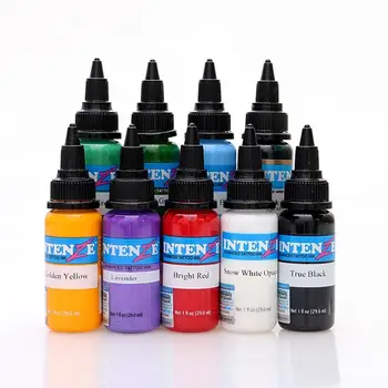 

30ml/bottle Natural Tattoo Ink Pigment for Permanent Eyebrow Eyeliner Lip Body Arts Paint Makeup Tattoo Supplies Tools