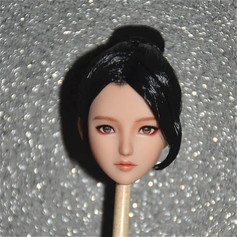 

Estartek Hand Makeup Customized SY43 1/6 Japan Girl Masako Obitsu OB27 Head Sculpt for Phicen Tbleague Action Figure DIY
