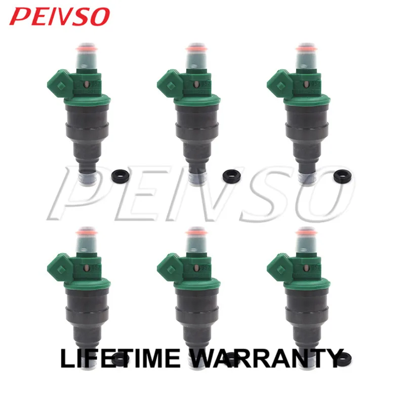6x SDH240 INP-534 MD189021 топливный инжектор для Mitsubishi Montero 3.5L V6 1994 ~ 1996 |
