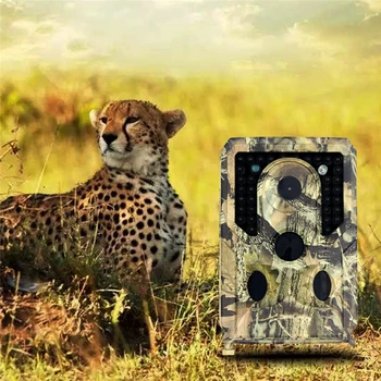 

PR400 HD Digital Hunting Camera 12MP 1080P 3 Sensor Heads 34 LEDs Infrared Hunting Camera Night Vision Wildlife Trail Cameras