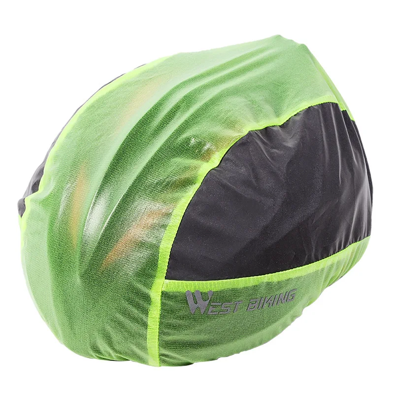

Newset Bike Helmet Cover Reflective Rainproof Windproof Dust-proof Head Covers Outdoor Cycling Bicycle Sportswear Accessories