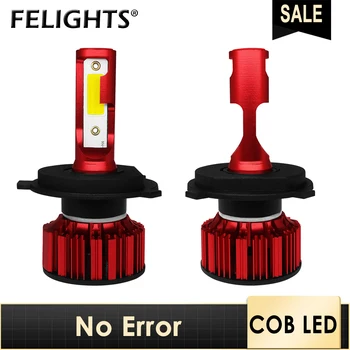 

H 7 car led headlight 9005 hb3 lampada h4 mini bulb h8 h9 h11 auto led automotivo hb4 9006 no error bombilla 12v 55w luces coche