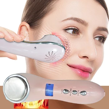 

Hot Sale Hot And Cold Vibration Massager Wrinkle Removal Skin Care Device For Face and Eyes