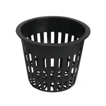 

10pcs Plastic Garden Mesh Net Pot Hydroponic Basket Planting Nursery Grow Supplies For Clone Planting Indoor Outdoor Planters