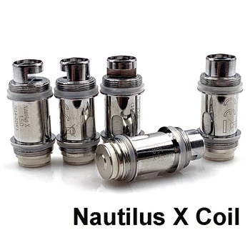 

RunVape 5pcs/box Nautilus X Coil U-Tech 1.5ohm1.8ohm Replacement Coils for Electronic Cigarettes Nautilus X Atomizer Vape Tank