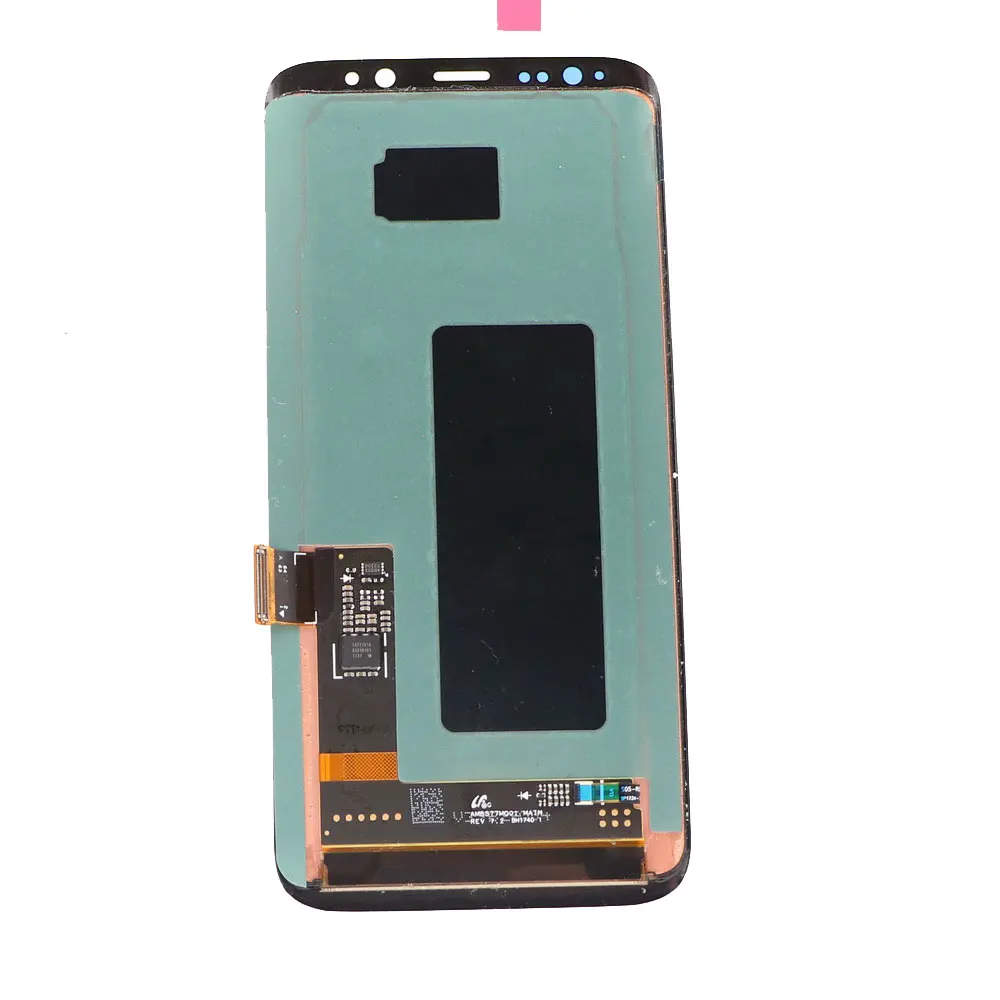 Супер AMOLED S8 lcd для SAMSUNG Galaxy S8 G950 G950F дисплей S8 Plus G955 G955F сенсорный экран дигитайзер с рамкой
